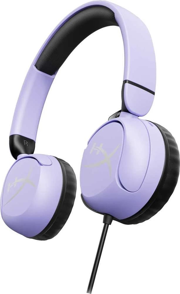 Laidinės žaidimų ausinės HyperX Cloud mini, violetinės