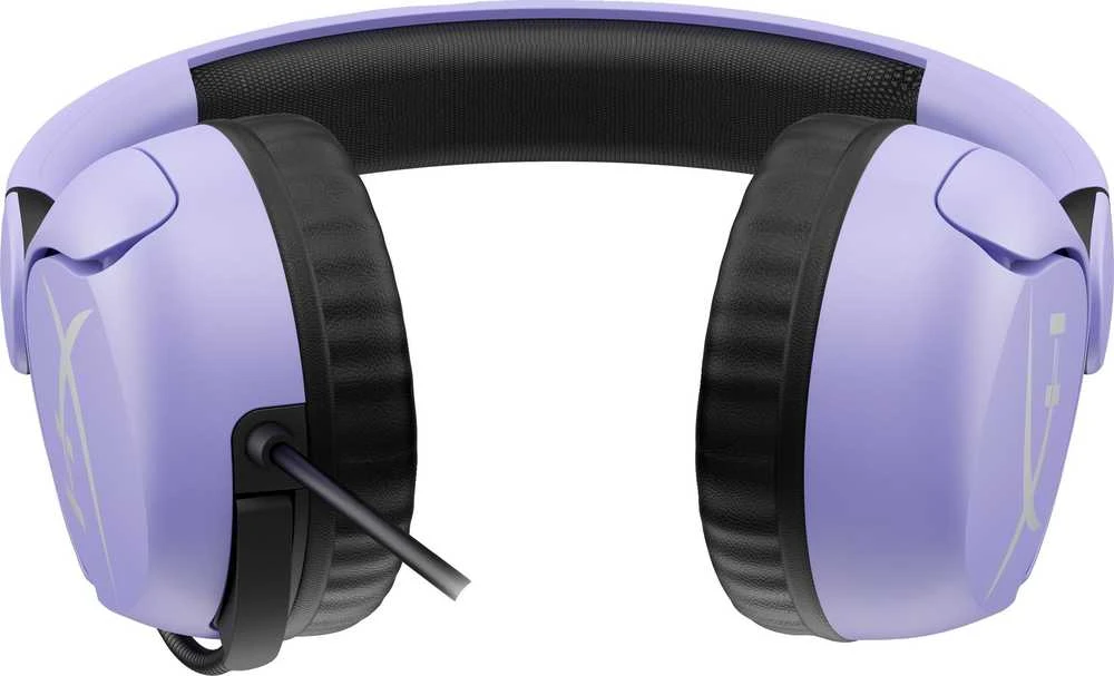Laidinės žaidimų ausinės HyperX Cloud mini, violetinės