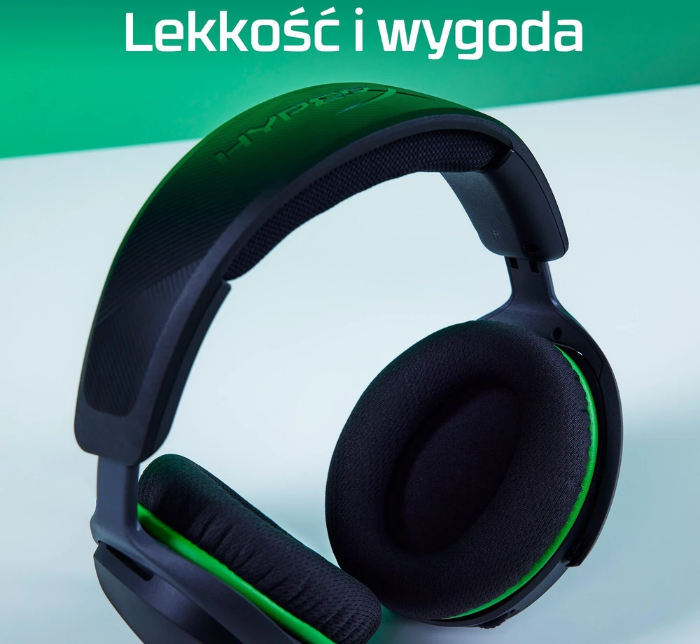 HyperX CloudX Stinger 2 Core Gaming žaidimų ausinės, skirtos Xbox konsolėms, Baltos