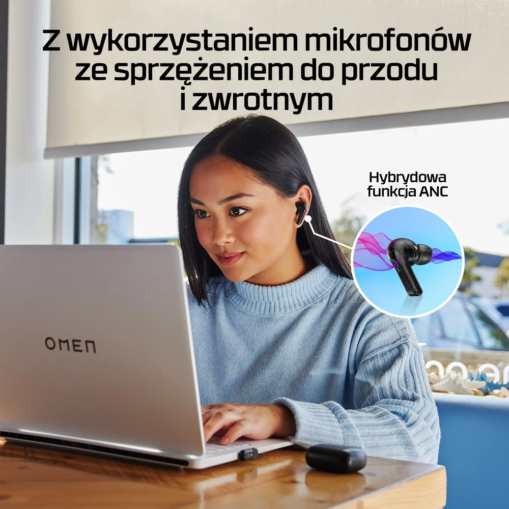 Ausinės HyperX Mix Buds 2 Juoda (7D0A4AA)
