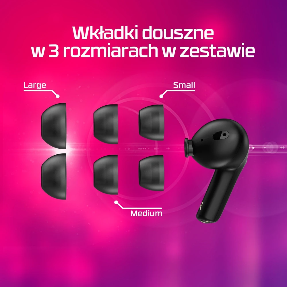 Ausinės HyperX Mix Buds 2 Juoda (7D0A4AA)