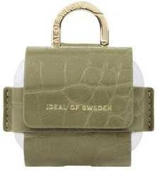 „Ideal of Sweden Flo AirPods“ krepšys, 3 kartos, „Sage Croco“ ausinių dėklas
