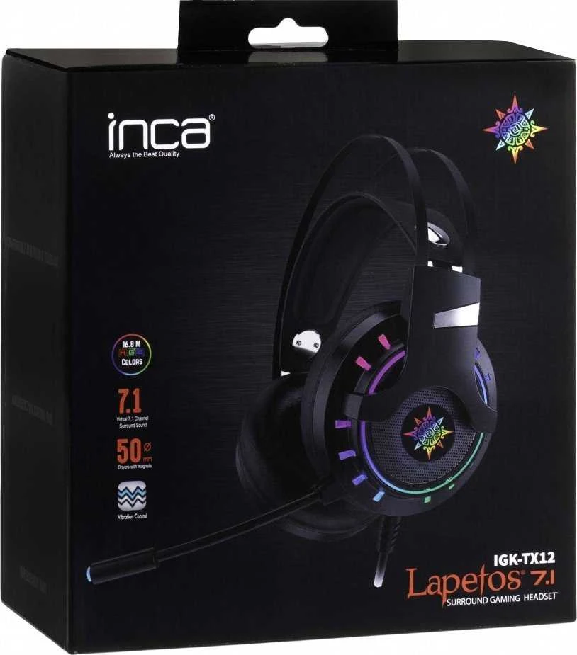 Inca IGK-TX12 ausinės pakuotėje