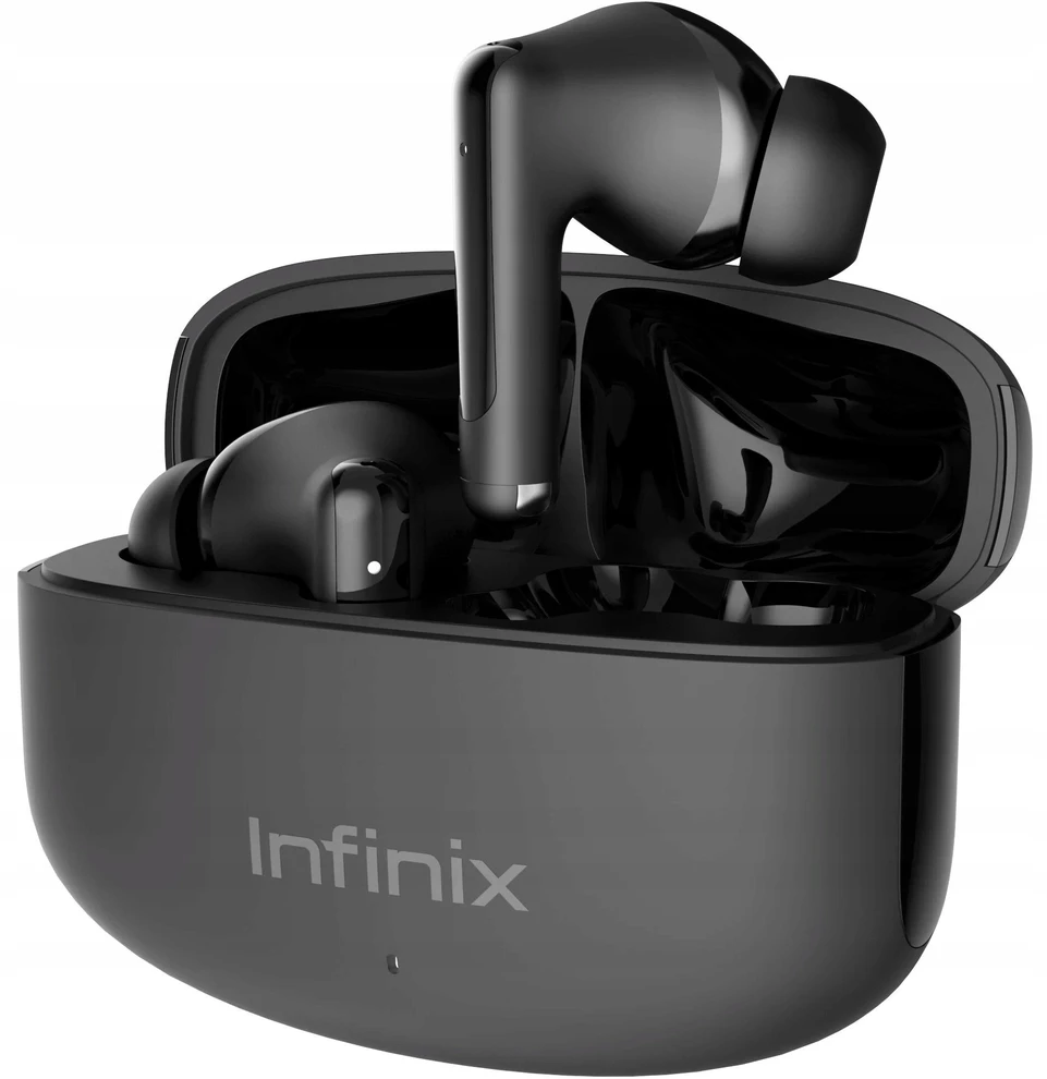 „Infinix Xbuds NC-XE28“ į ausis įdedamos ausinės, juodos