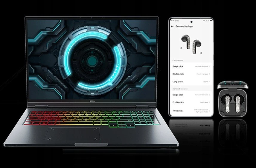 Ausinės Infinix XBuds GT3 XE30 Juodas