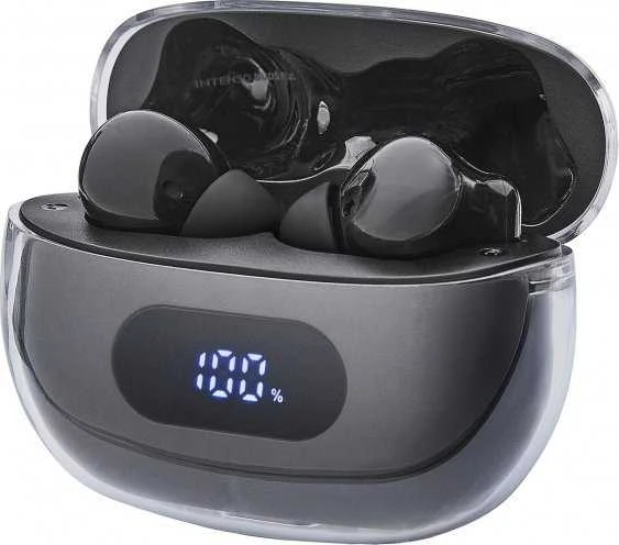 Intenso Buds Plus T310AE įkrovimo dėklas su LED ekranu