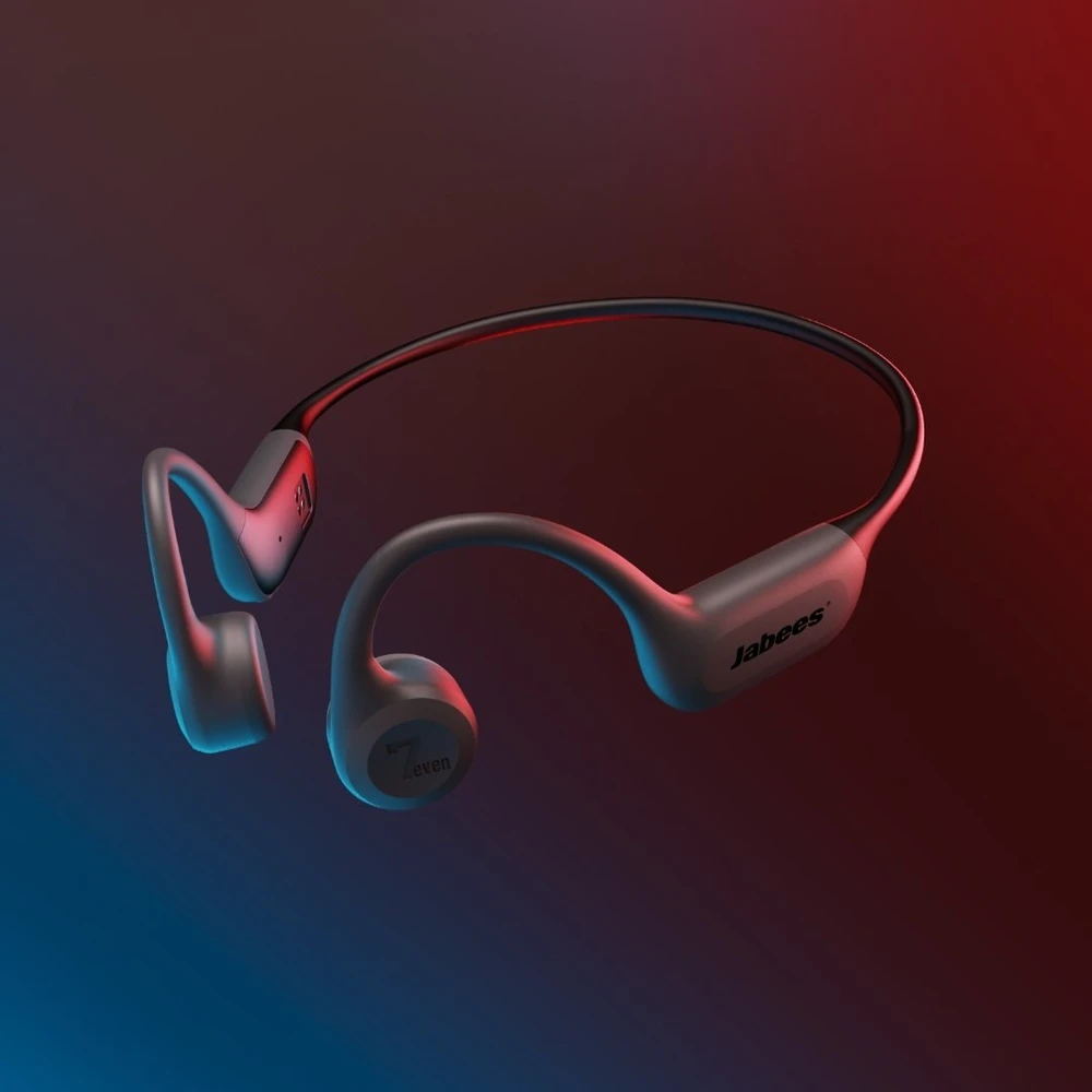 Ausinės „Kostne“ sportinės plaukimo „Jabees 7seven“ IP68 32GB Bluetooth 6.0 / 7seven
