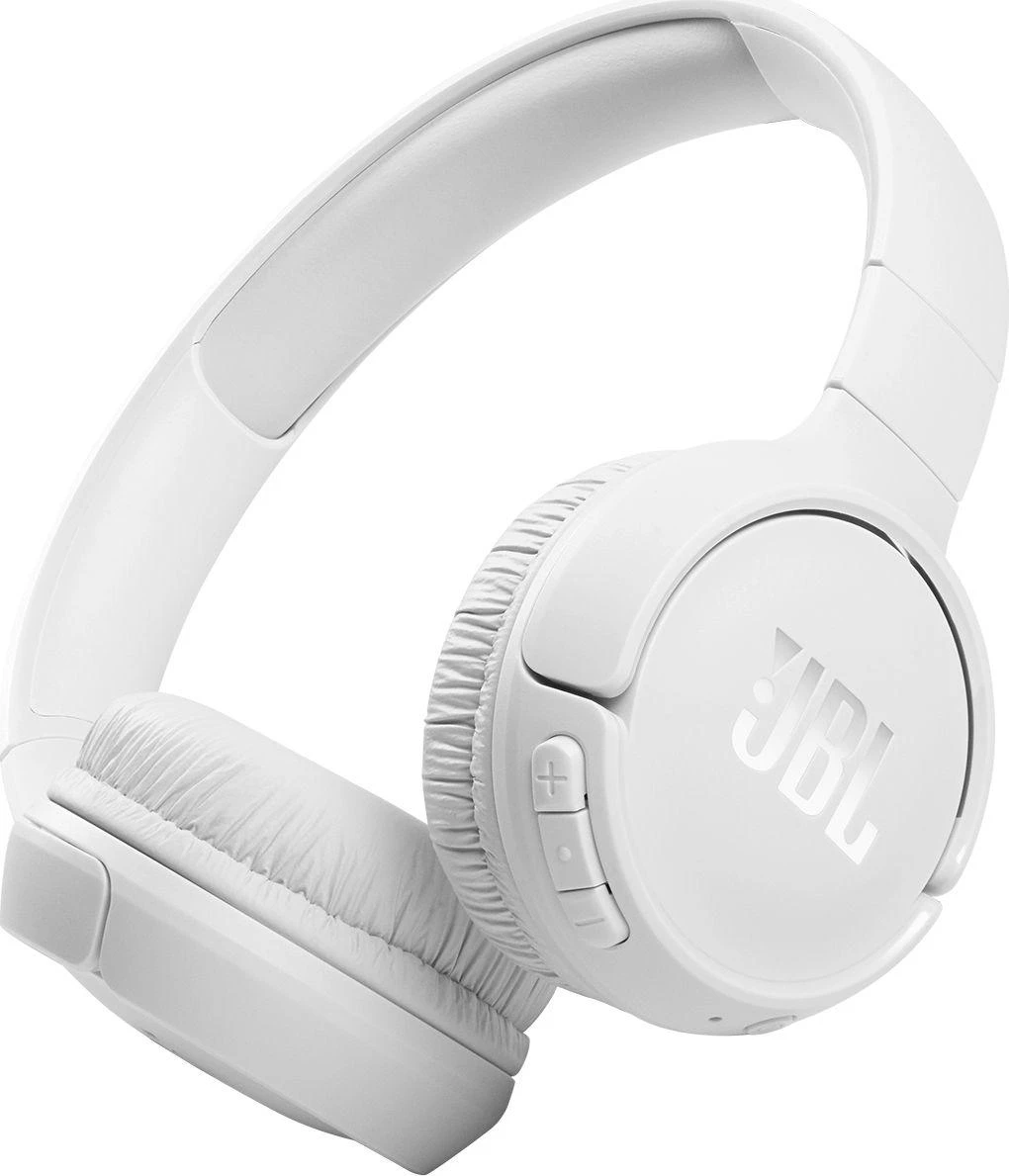 Lengvos ir patogios belaidės Ausinės JBL Tune 510BT Pure Bass sound su  mikrofonu baltos | Varle.lt