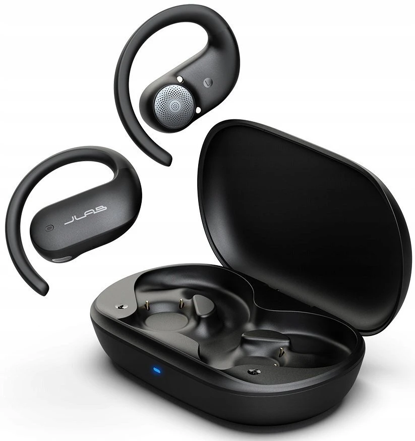 Ausinės JLab Audio JBuds Open Sport TWS Juodas (IEUEBJBOPSPRTRBLK82)