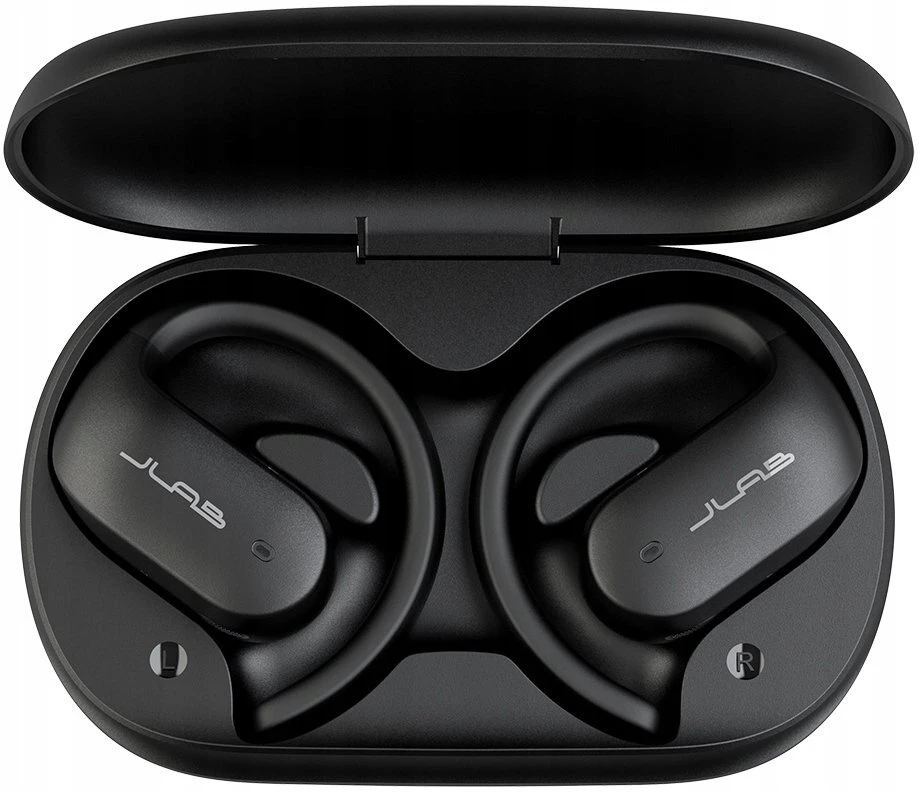 Ausinės JLab Audio JBuds Open Sport TWS Juodas (IEUEBJBOPSPRTRBLK82)