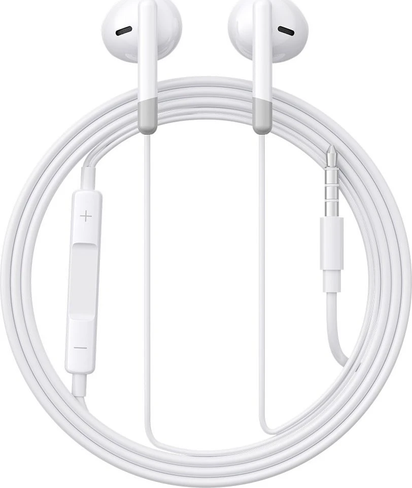 Joyroom Laidinės ausinės JR-EW01, pusiau į ausį (baltos)