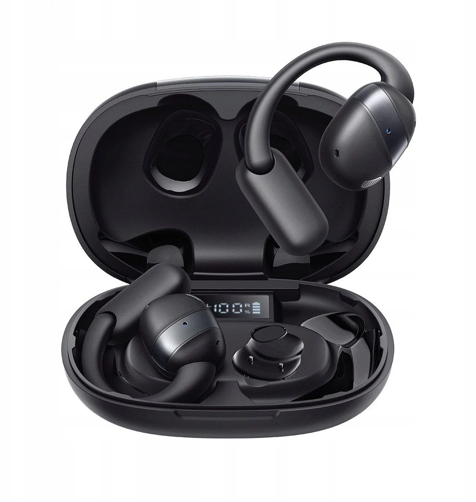 Joyroom Openfree JR-OE4 open-ear TWS belaidės ausinės – juodos spalvos