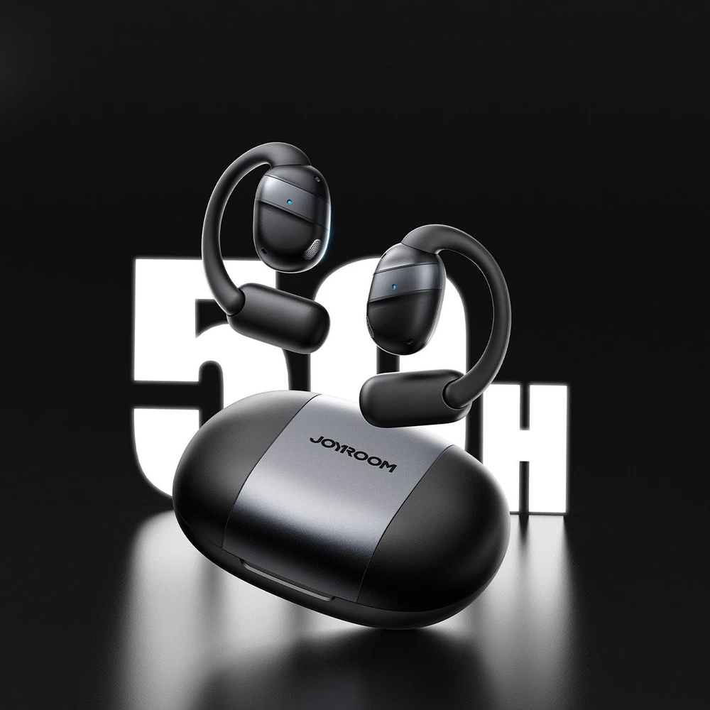 Joyroom Openfree JR-OE4 open-ear TWS belaidės ausinės – juodos spalvos