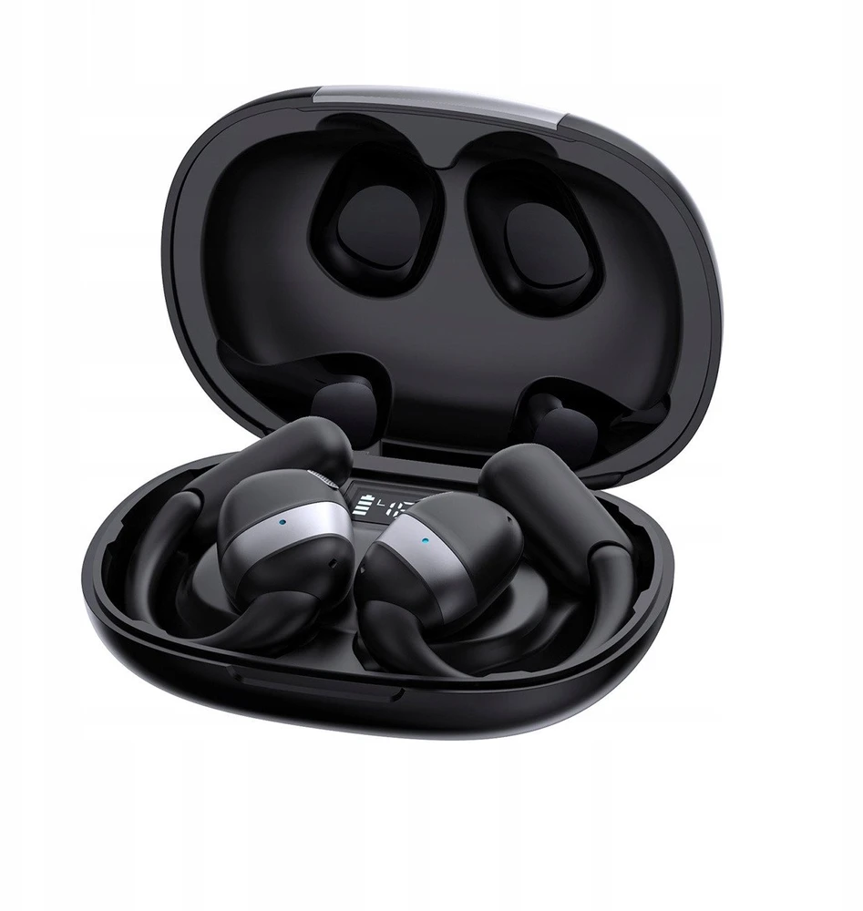 Joyroom Openfree JR-OE4 open-ear TWS belaidės ausinės – juodos spalvos