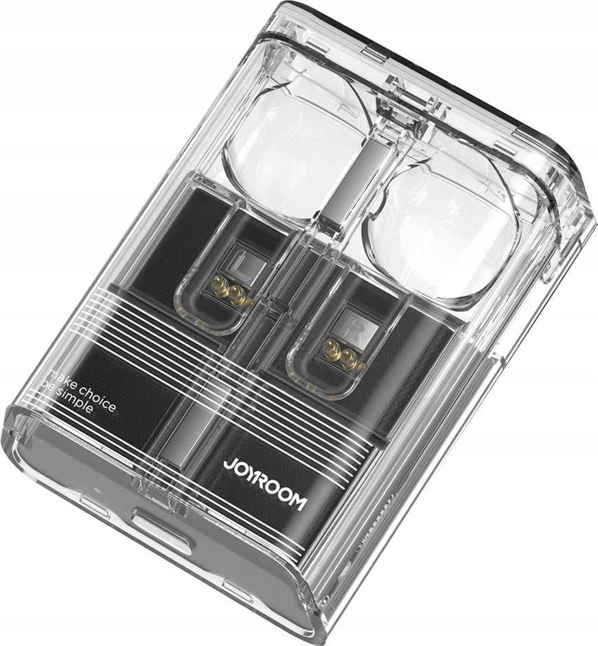 TWS Joyroom JR-TC1 IceLens Series belaidės ausinės su LED lights – juodos spalvos