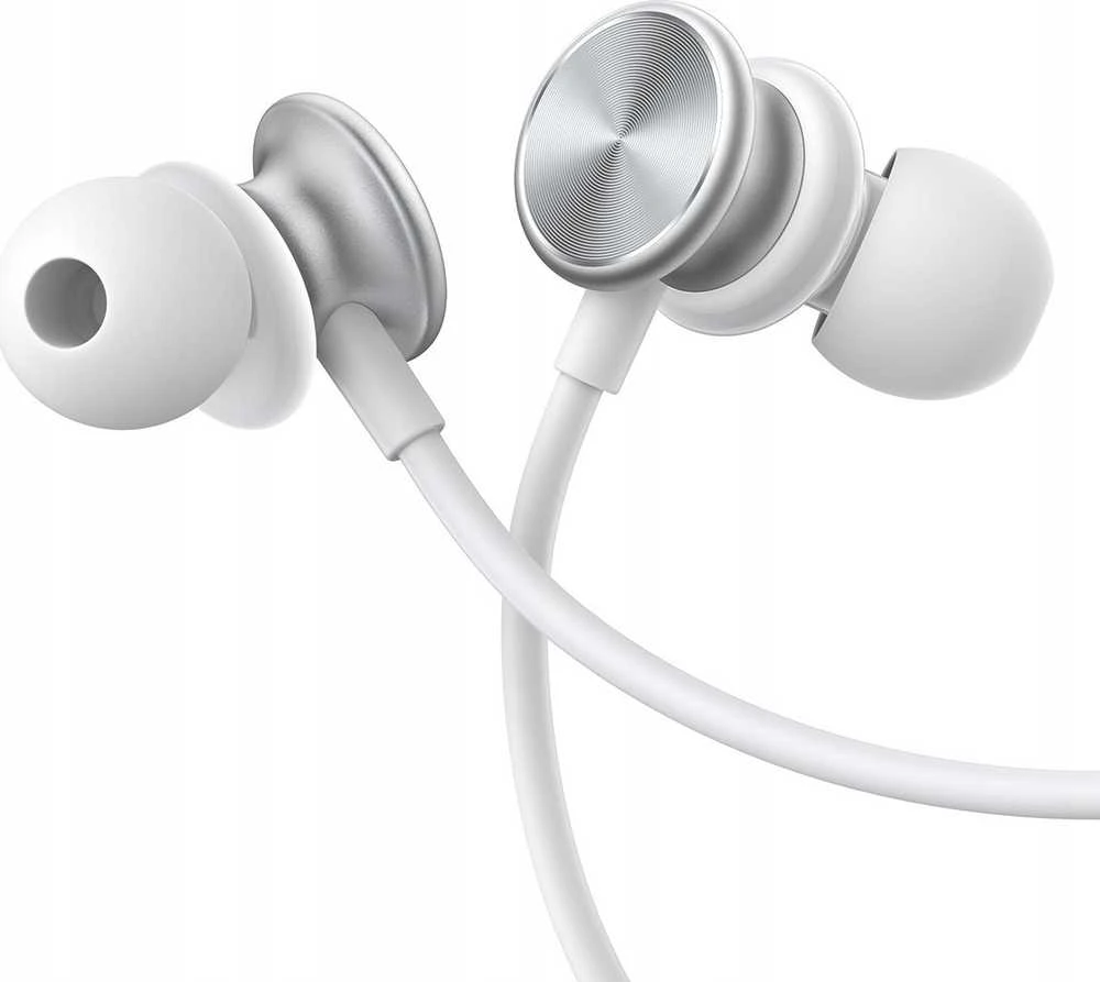 Joyroom Laidinės ausinės JR-EW03, pusiau į ausį (sidabrinė)