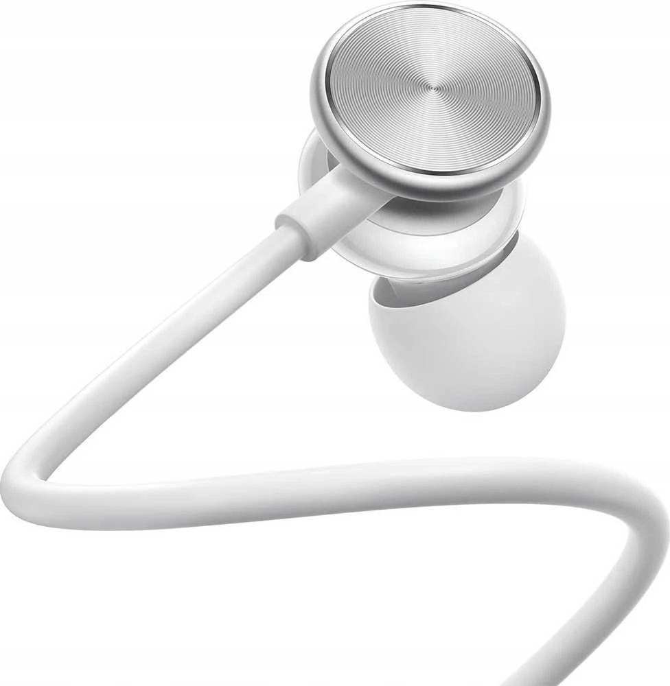 Joyroom Laidinės ausinės JR-EW03, pusiau į ausį (sidabrinė)