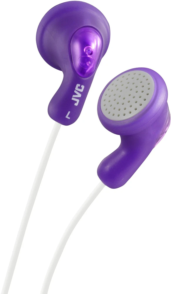 Ausinės JVC F14 Gumy In Ear su laidu Violet, su laidu, 16 - 20000 Hz, Music, 17.1 g, Ausinės, Violet