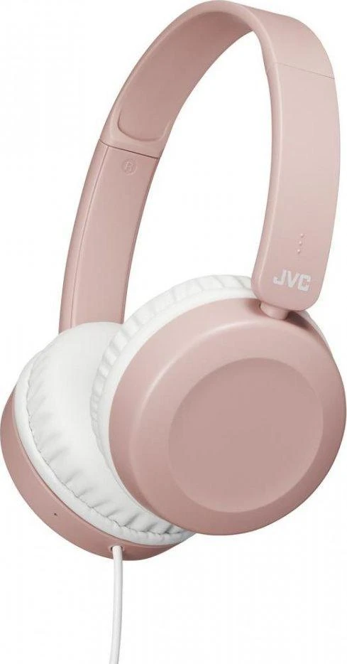 JVC, HA-S31MP-EX, ružavos sp. dinaminės ausinės, mikrofonas