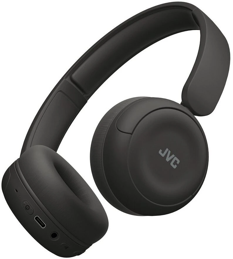 JVC, HA-S59W-BU, matinės juodos sp. dinaminės ausinės, mikrofonas