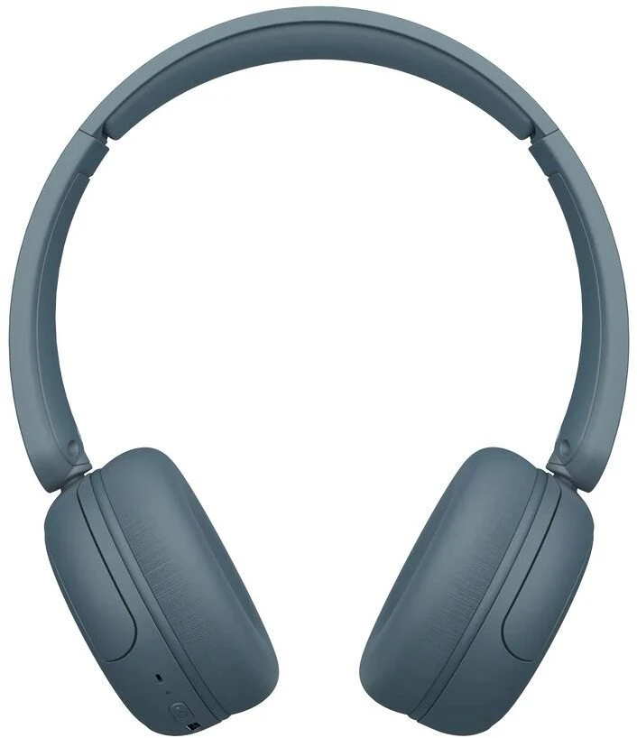 JVC, HA-S59W-AU, retro mėlynos sp. dinaminės ausinės, mikrofonas