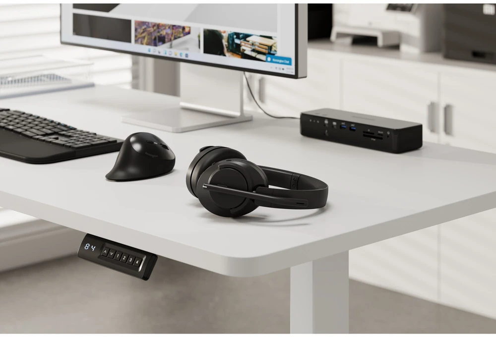 Ausinės Kensington Ausinės Over-Ear C3550 EQ ANC Bluetooth 5.4 juoda (K97467WW)