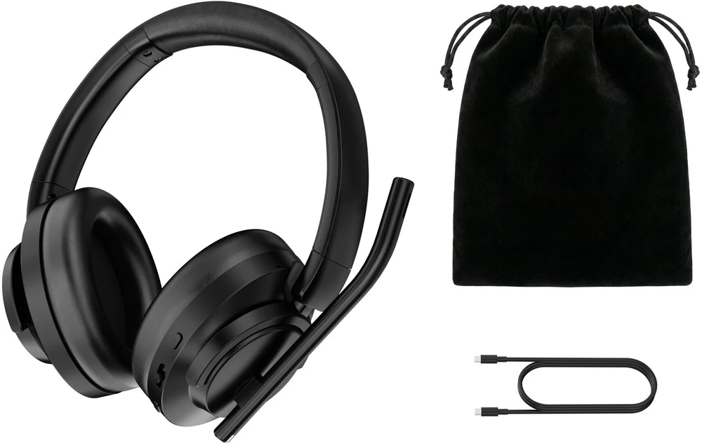 Ausinės Kensington Ausinės Over-Ear C3550 EQ ANC Bluetooth 5.4 juoda (K97467WW)