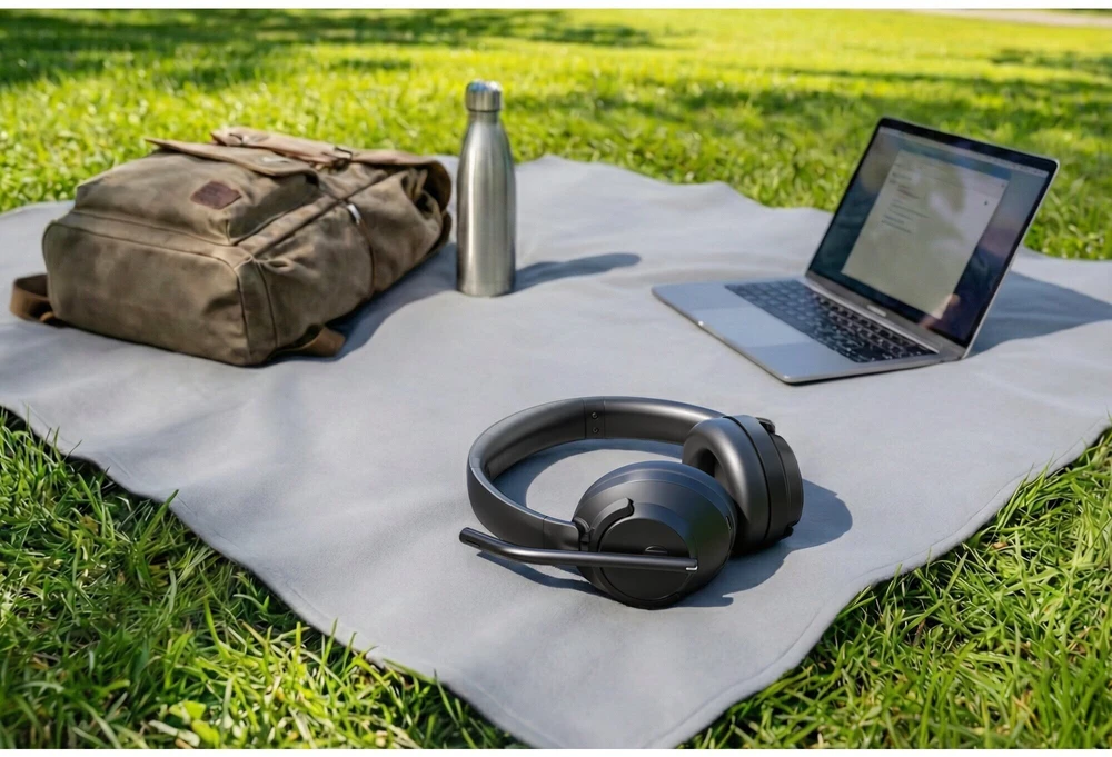 Ausinės Kensington Ausinės Over-Ear C3550 EQ ANC Bluetooth 5.4 juoda (K97467WW)