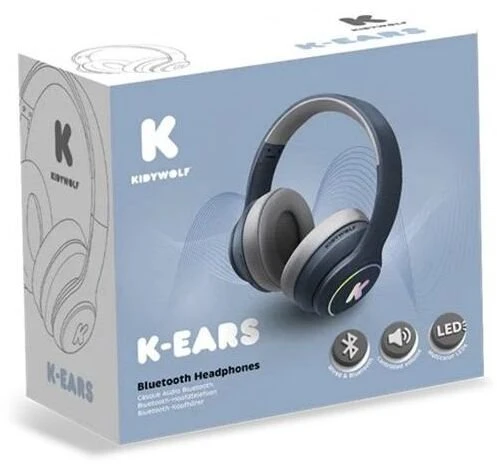 Kidywolf „Bluetooth“ ausinės, mėlynos
