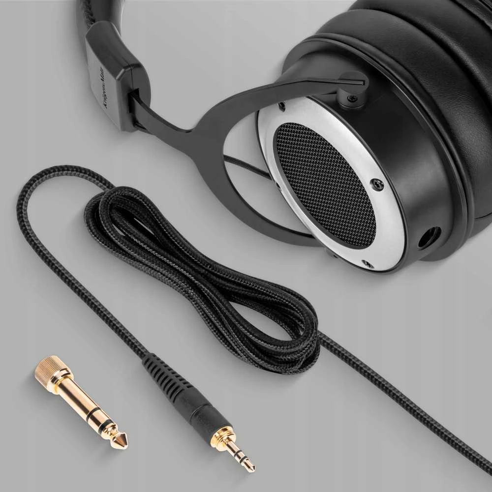 Kruger & Matz Studio Pro ausinių detalės ir laidas