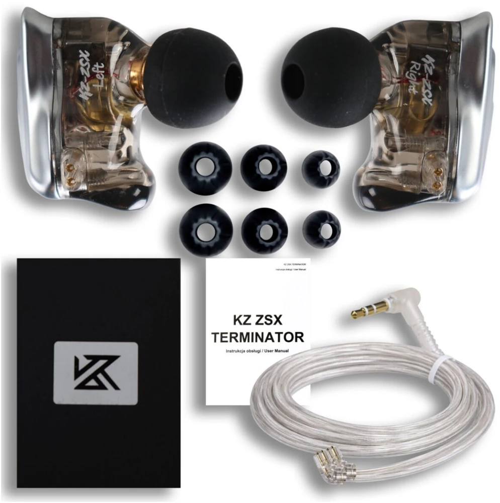 KZ ZSX TERMINATOR pilnas ausinių komplektas