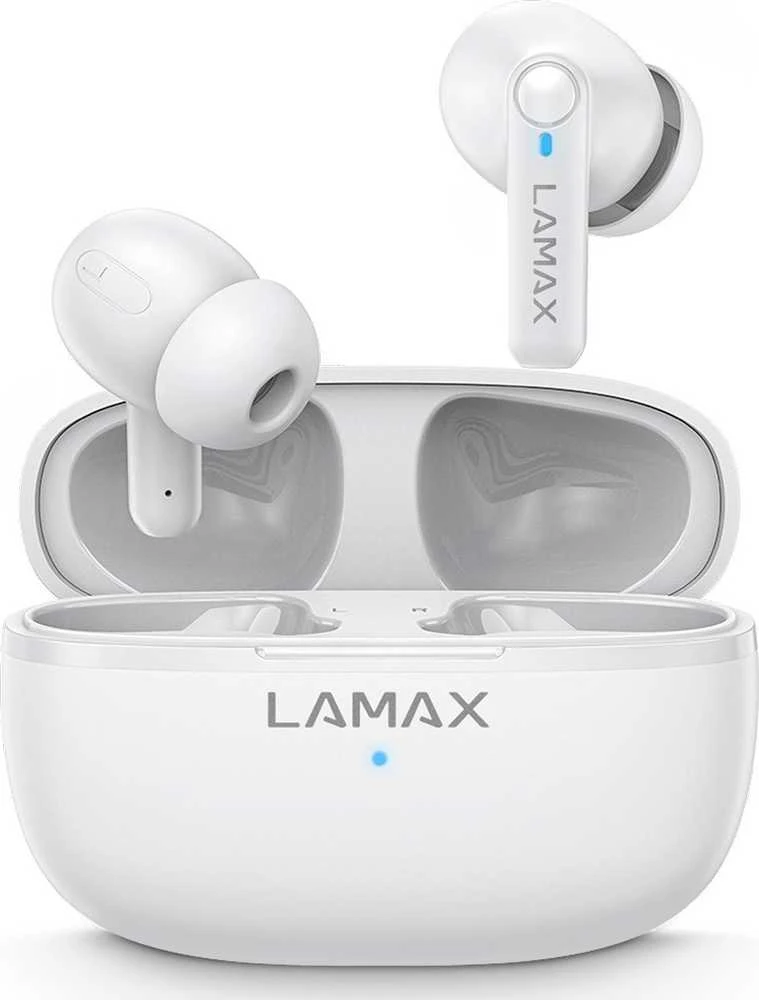 Lamax Clips1 Play Ausinės Belaidės į ausis įkišamos Calls/Music USB Type-C Bluetooth Baltas