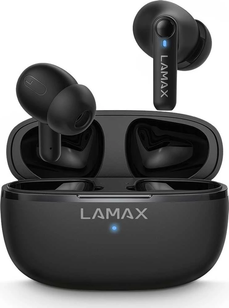 Lamax Clips1 Play Ausinės Belaidės į ausis įkišamos Calls/Music USB Type-C Bluetooth Juodas