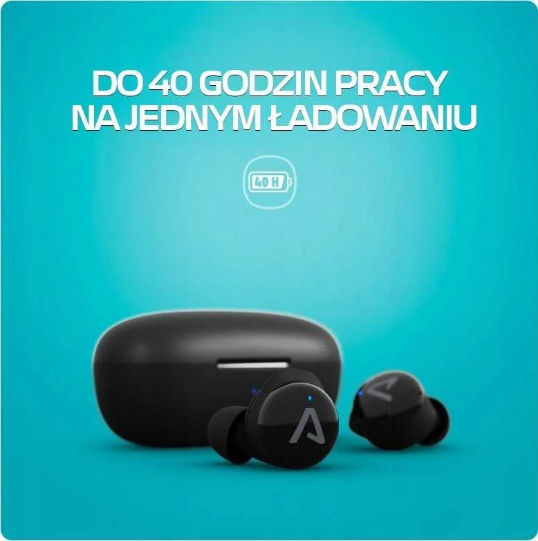 LAMAX Dots3 belaidės ausinės, juodos