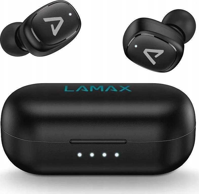 Lamax Dots3 Play Ausinės Belaidės į ausis įkišamos Calls/Music USB Type-C Bluetooth Juodas