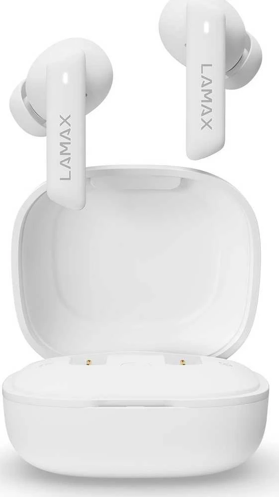 Ausinės Lamax In-Ear Clips1 ANC baltas BT 5.3 Akku 44 Std. retail