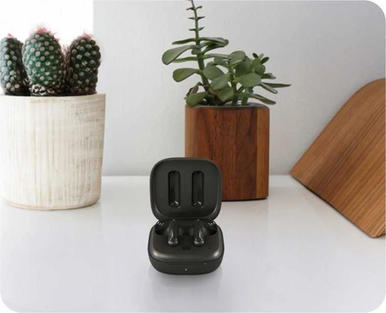 Ausinės Lamax Clips1 ANC Laisvų rankų įranga Bevielis Įkišamos į ausį Skambučiai / muzika C tipo USB Bluetooth Juoda