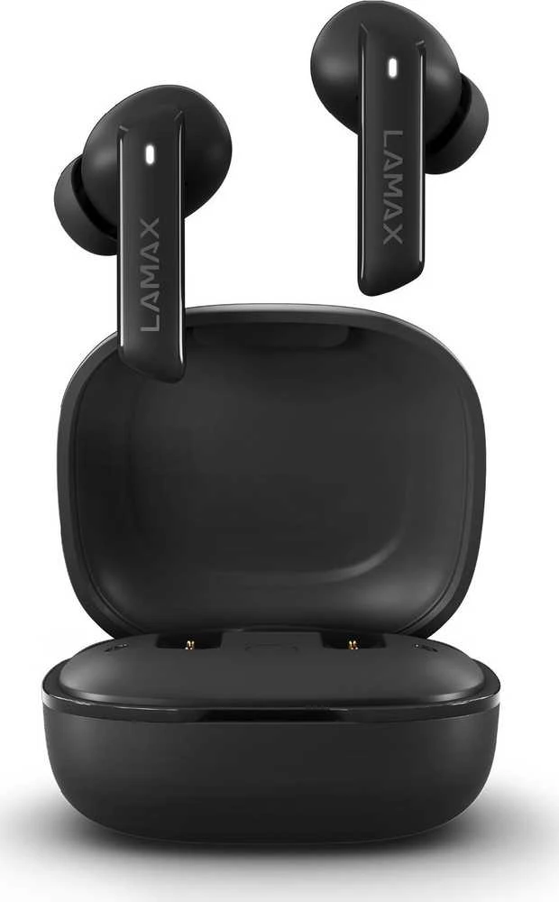 Ausinės Lamax Clips1 ANC Laisvų rankų įranga Bevielis Įkišamos į ausį Skambučiai / muzika C tipo USB Bluetooth Juoda