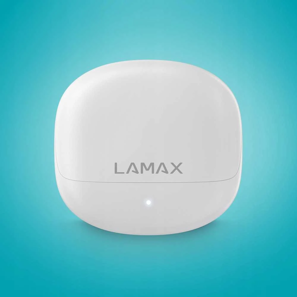 LAMAX Tones1 belaidės ausinės, baltos
