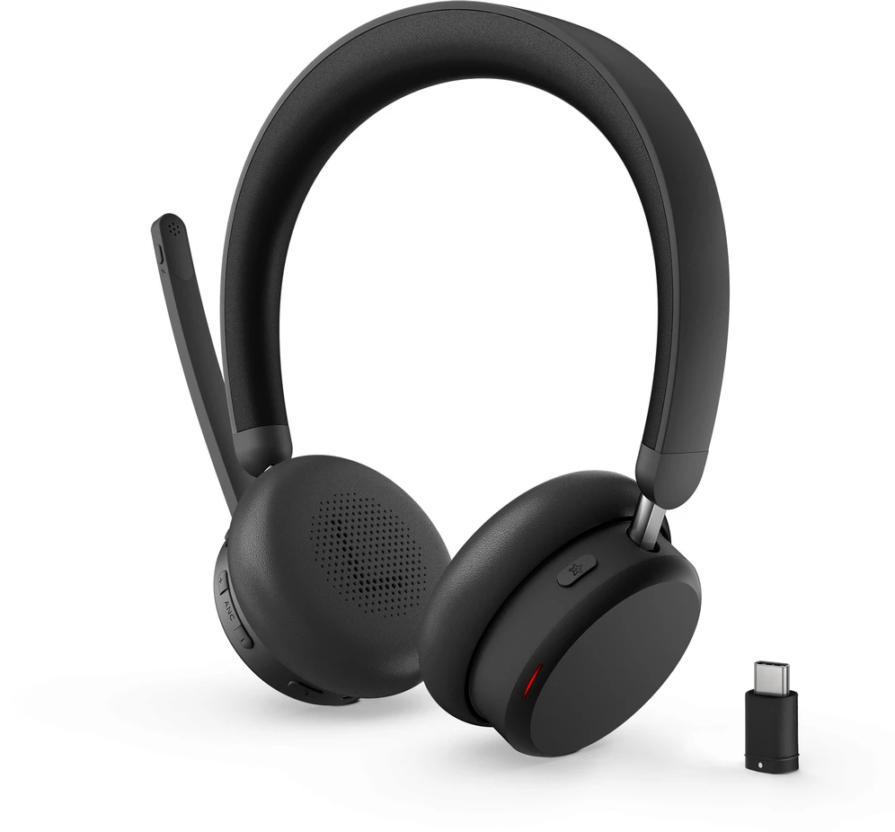 Lenovo | Belaidės Ausinės | 4XD1S19778 | Su mikrofonu | Bluetooth | ANC | Juodas