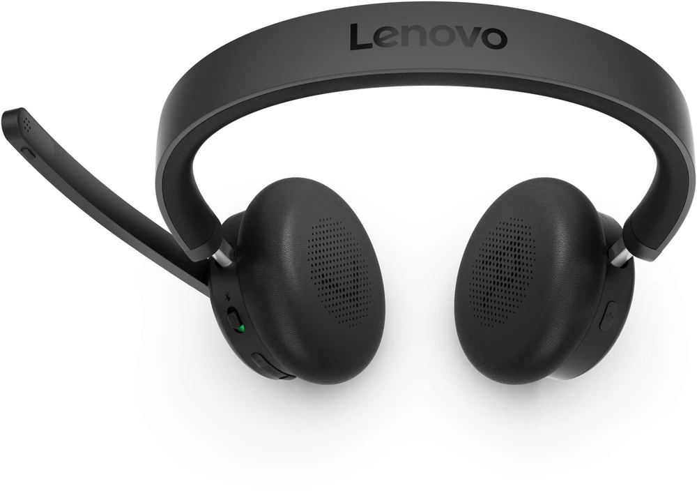 Lenovo Dual-Mode Belaidės ANC Ausinės 6550 (USB-A, Teams) | 4XD1S19777 | Su mikrofonu | Bluetooth | Juodas