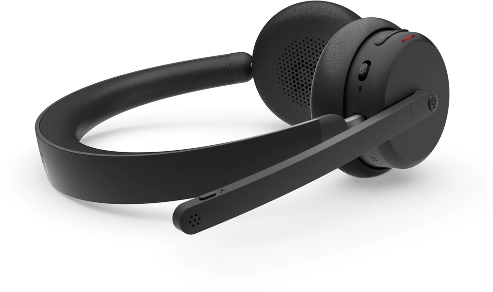 Lenovo Dual-Mode Belaidės ANC Ausinės 6550 (USB-A, Teams) | 4XD1S19777 | Su mikrofonu | Bluetooth | Juodas