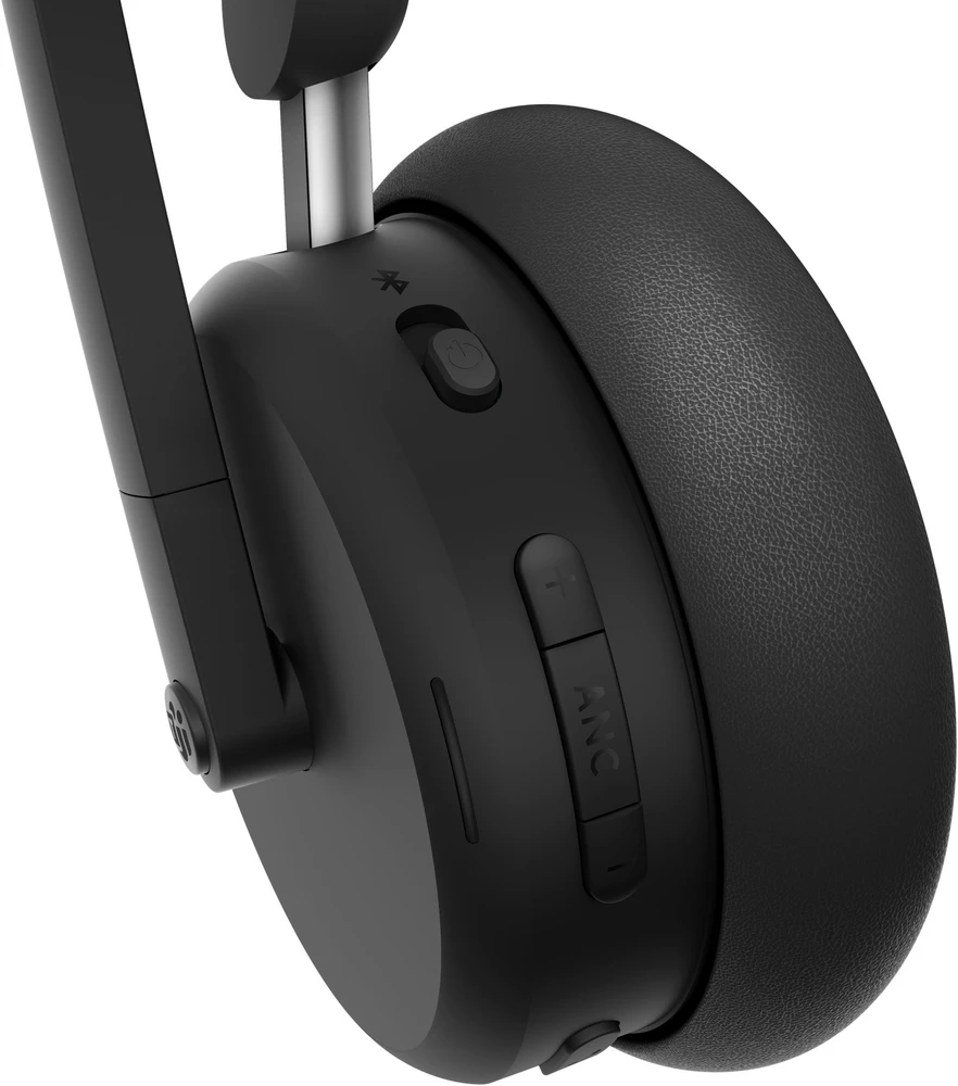 Lenovo Dual-Mode Belaidės ANC Ausinės 6550 (USB-A, Teams) | 4XD1S19777 | Su mikrofonu | Bluetooth | Juodas