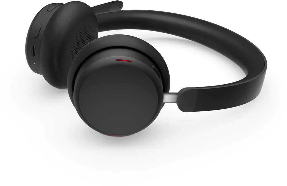 Lenovo Dual-Mode Belaidės ANC Ausinės 6550 (USB-A, Teams) | 4XD1S19777 | Su mikrofonu | Bluetooth | Juodas