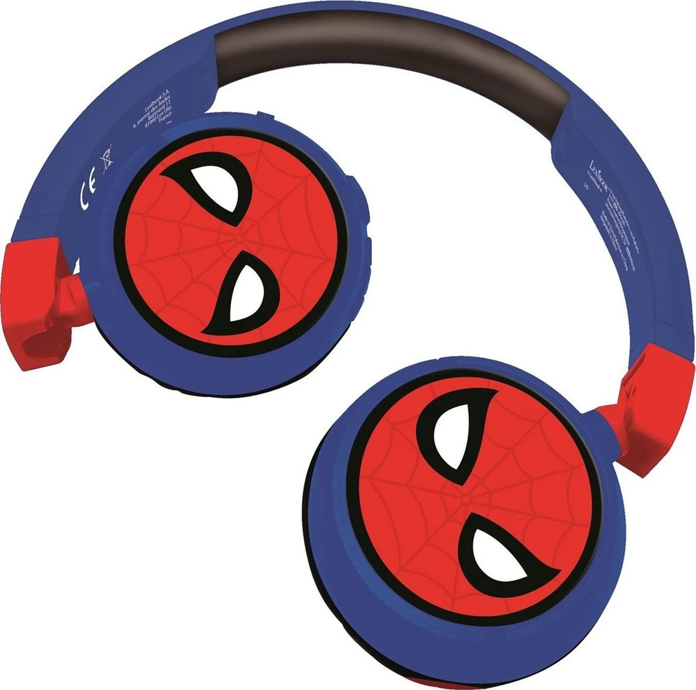 Sulankstomos ausinės 2 viename SpiderMan Lexibook