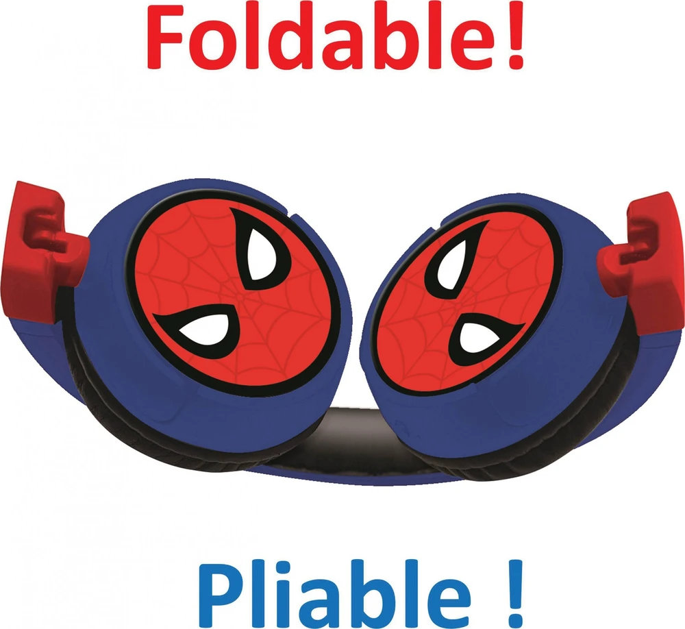 Sulankstomos ausinės 2 viename SpiderMan Lexibook
