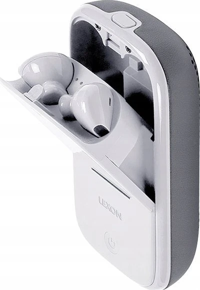 Lexon Speakerbuds belaidės ausinės su Bluetooth Speaker pilkos spalvos LA127G