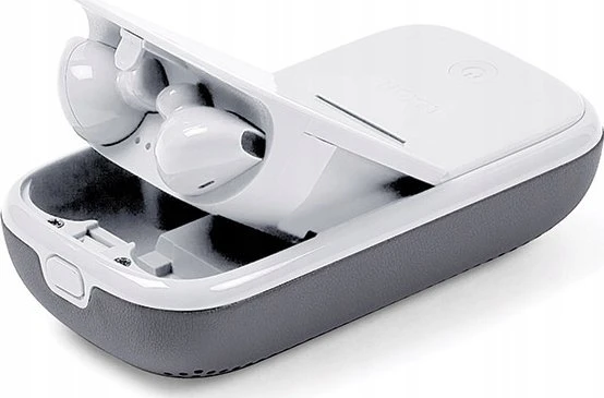 Lexon Speakerbuds belaidės ausinės su Bluetooth Speaker pilkos spalvos LA127G