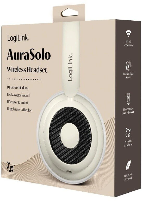 Ausinės LogiLink AuraSolo BT0072S