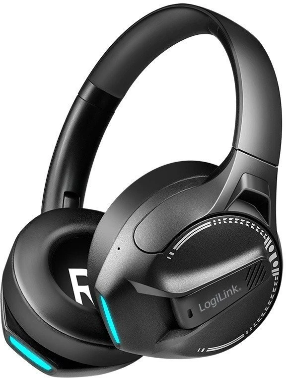 LogiLink Ausinės su mikrofonu bt6.0 , juoda